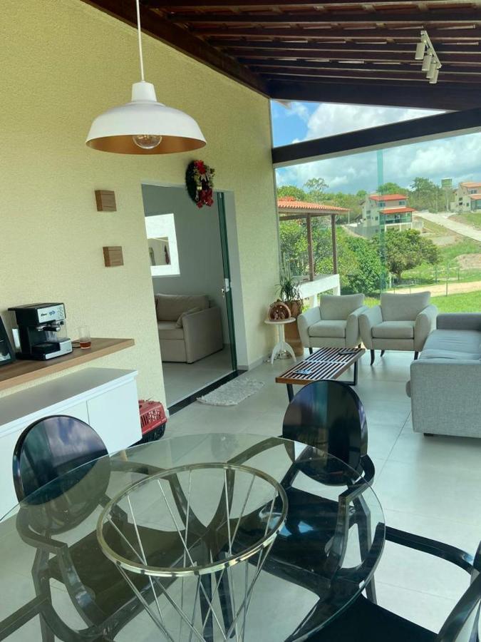 Casa Totalmente Equipada Ampla E Confortavel Em Condominio - Cha Grande-Pe Esterno foto