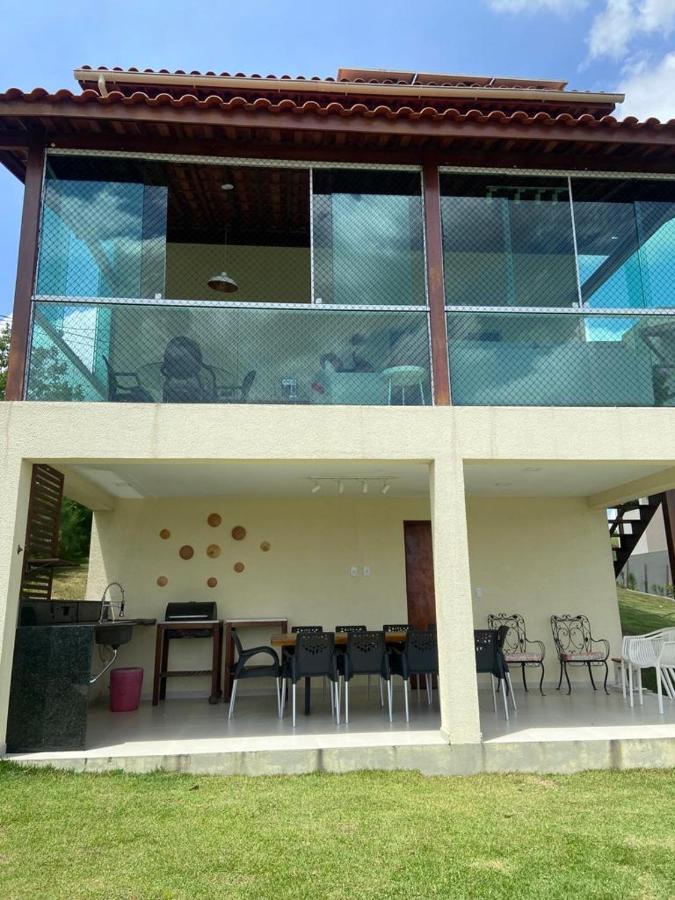 Casa Totalmente Equipada Ampla E Confortavel Em Condominio - Cha Grande-Pe Esterno foto