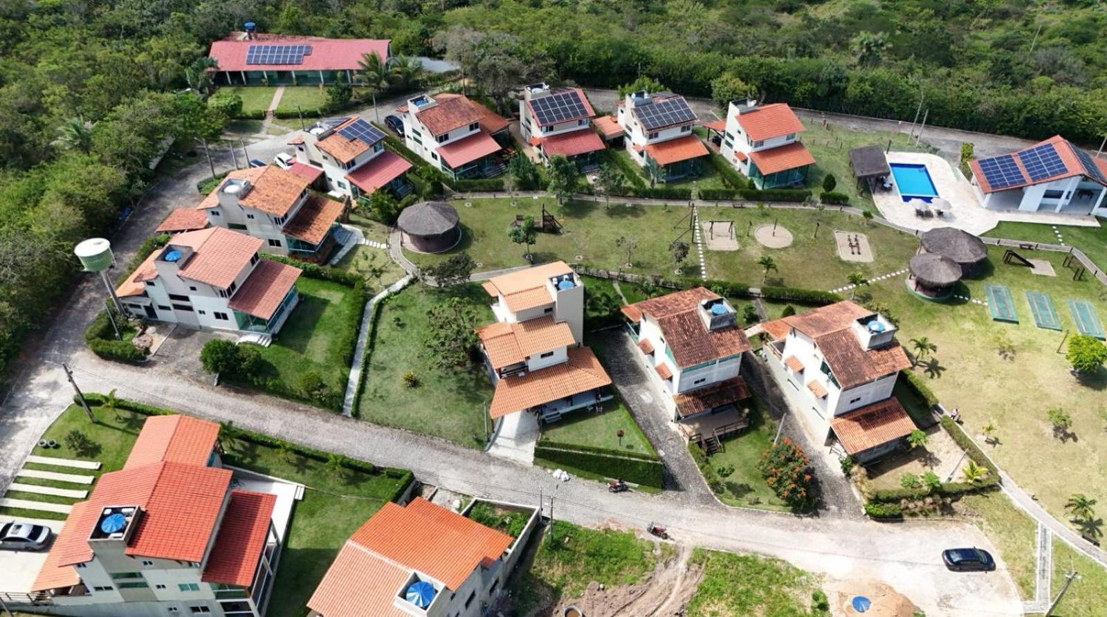 Casa Totalmente Equipada Ampla E Confortavel Em Condominio - Cha Grande-Pe Esterno foto